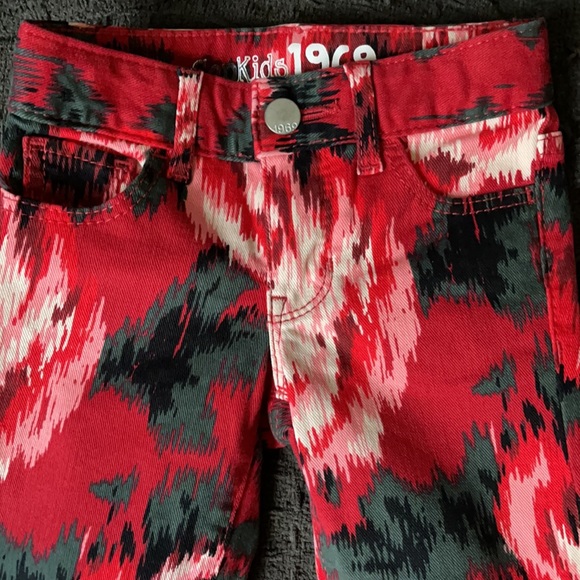 GAP NWOT Skinny Floral Jeans Size 5 - Picture 3 of 5